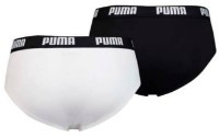 Мужские трусы Puma Basic Brief 2P White/Black L фото №2 — интернет-магазин Desire.md