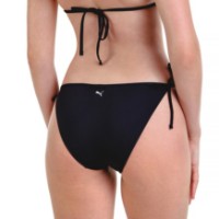 Slip de baie Puma Swim Women Side Tie Bikini Bottom 1P Black M imaginea #4 — magazin online Desire.md
