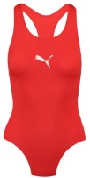 Costum de baie Puma Swim Women Racerback Swimsuit 1P Red XS