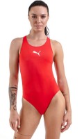 Купальник Puma Swim Women Racerback Swimsuit 1P Red L фото №3 — интернет-магазин Desire.md