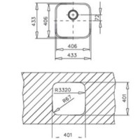 Chiuvetă de bucătărie Teka BE 40.40 Inox imaginea #3 — magazin online Desire.md