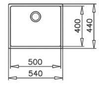 Chiuvetă de bucătărie Teka BE Linea RS15 50.40 Inox imaginea #4 — magazin online Desire.md