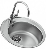 Chiuvetă de bucătărie Teka Centroval 45 Inox Microtexture imaginea #4 — magazin online Desire.md