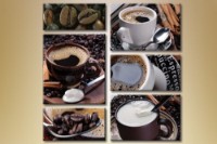 Pictură Gallerix Polyptych coffee 8 (1547195)