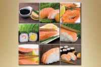 Pictură Gallerix Polyptych Sushi 2 (1547206)