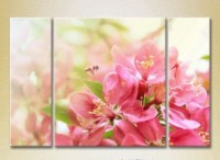 Картина Gallerix Triptych Pear Blossom and the Bee 01 (2699527)