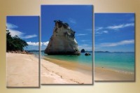 Pictură Gallerix Triptych rock in the sea (1529830)