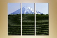Pictură Gallerix Triptych tea plantation (1409556)