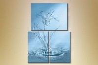 Pictură Gallerix Triptych tulip from water (1563267)