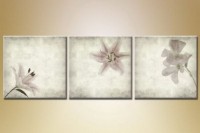 Pictură Gallerix Triptych water lilies (1563262)