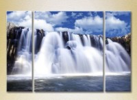 Картина Gallerix Triptych Waterfall (2181135)