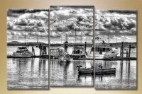 Pictură Gallerix Triptych Wharf (1523150)