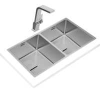 Chiuvetă de bucătărie Teka Flexlinea RS15 2B 740 Inox imaginea #4 — magazin online Desire.md