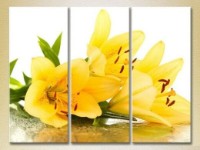 Картина Gallerix Triptych Yellow Lilies (2699509)