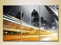 Картина Magic Color Triptych Night City (2658509)