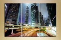 Картина Magic Color Triptych Night City (2658905)