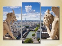 Картина Magic Color Triptych Notre Dame de Paris (2658480)