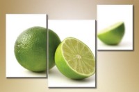 Pictură Magic Color Triptych of Limes (1547244)