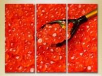 Pictură Magic Color Triptych Red Caviar (2698659)