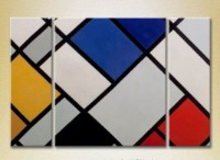 Картина Magic Color Triptych Red/Blue cage (2229556)