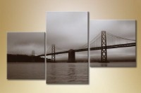 Картина Magic Color Triptych San Francisco Bridge (2658907)