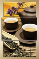 Pictură Magic Color Triptych Tea Ceremony (1547279)