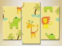 Картина Magic Color Triptych Texture Africa (2229704)