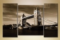 Картина Magic Color Triptych Tower Bridge London (2658909)