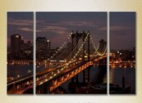 Картина Magic Color Triptych USA, New York (2658513)