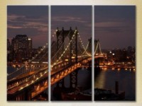Картина Magic Color Triptych USA, New York (2658544)