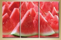Pictură Magic Color Triptych Watermelon (1547213)