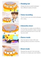 Барабан Hola Toys Happy Drum (6107)  фото №5 — интернет-магазин Desire.md