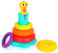 Пирамидка Hola Toys Little Rainbow Duck Stacking Toy (2101) фото №3 — интернет-магазин Desire.md