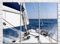 Картина Magic Color Yacht at sea and stern (3469204)