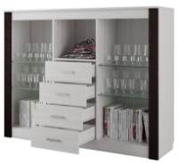 Комод SV-Мебель Гамма 20 Ясень Анкор Светлый/Венге фото №2 — интернет-магазин Desire.md