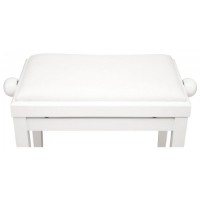 Scaun pentru pian Flame KB-15WHW imaginea #2 — magazin online Desire.md