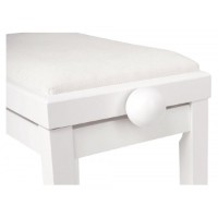 Scaun pentru pian Flame KB-15WHW imaginea #3 — magazin online Desire.md