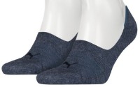 Ciorapi pentru bărbați Puma Footie 2P Unisex Denim Blue 39-42 imaginea #1 — magazin online Desire.md