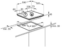 Газовая панель Electrolux KGG6437K фото №5 — интернет-магазин Desire.md