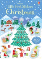 Cartea Little first stickers Christmas (9781474956604)