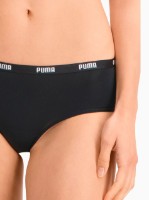 Сhiloţi pentru dame Puma Women Microfiber Brazilian 2P Pack Black L