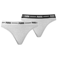 Сhiloţi pentru dame Puma Women String 2P Pack Gray M imaginea #1 — magazin online Desire.md