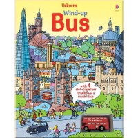 Cartea Wind-up bus book with slot-together tracks (9781409565291)