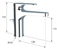 Baterie lavoar Remer Class Line L10L imaginea #2 — magazin online Desire.md