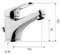 Смеситель для умывальника Remer Remix R10 фото №2 — интернет-магазин Desire.md
