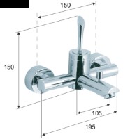 Baterie pentru cadă Remer Jazz J05 imaginea #2 — magazin online Desire.md