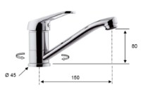 Baterie bucătărie Remer Remix R11G imaginea #2 — magazin online Desire.md