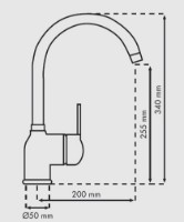 Baterie bucătărie Plados Petramix UG55 Sahara imaginea #2 — magazin online Desire.md