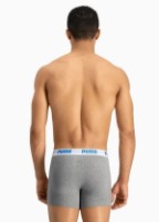 Сhiloţi pentru bărbați Puma Basic Boxer 2P Blue/Grey L imaginea #2 — magazin online Desire.md