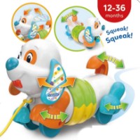 Jucarie de impins si tras Clementoni Chiarlie Pull Along Dog (17262) imaginea #5 — magazin online Desire.md